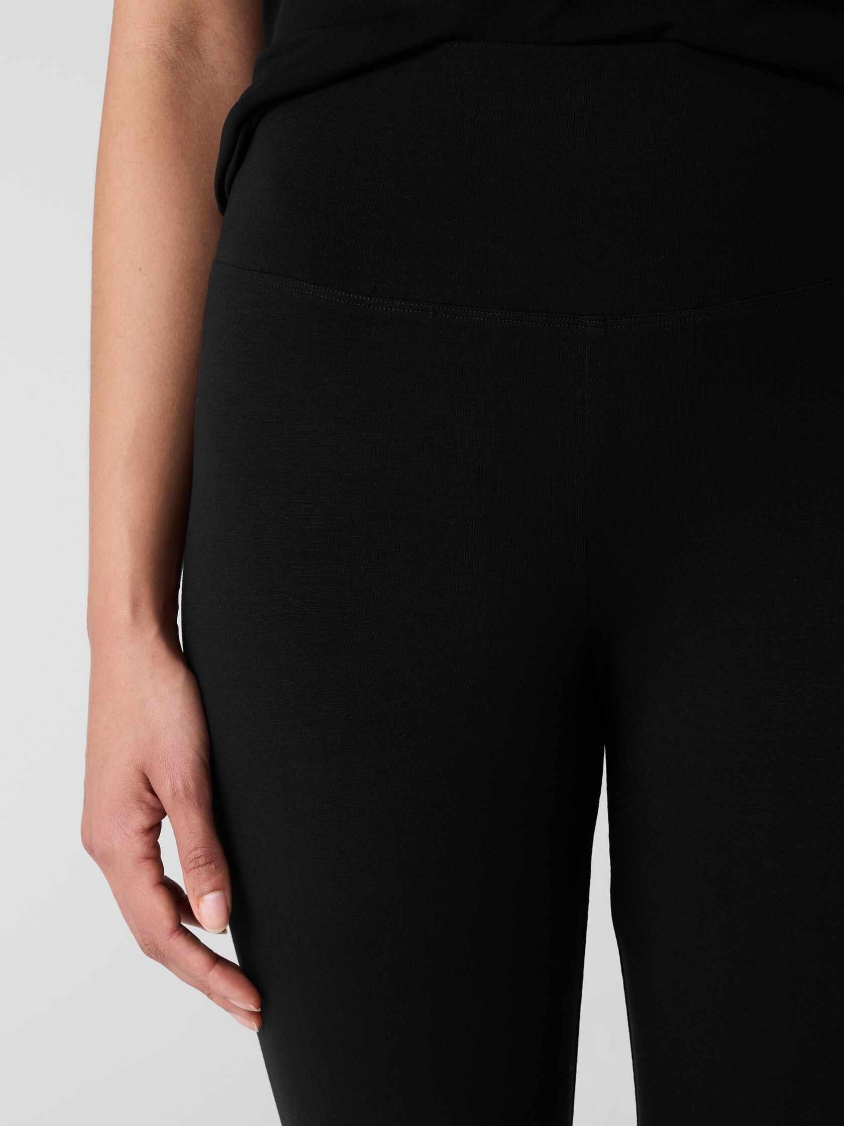 Stretch Jersey Knit Leggings