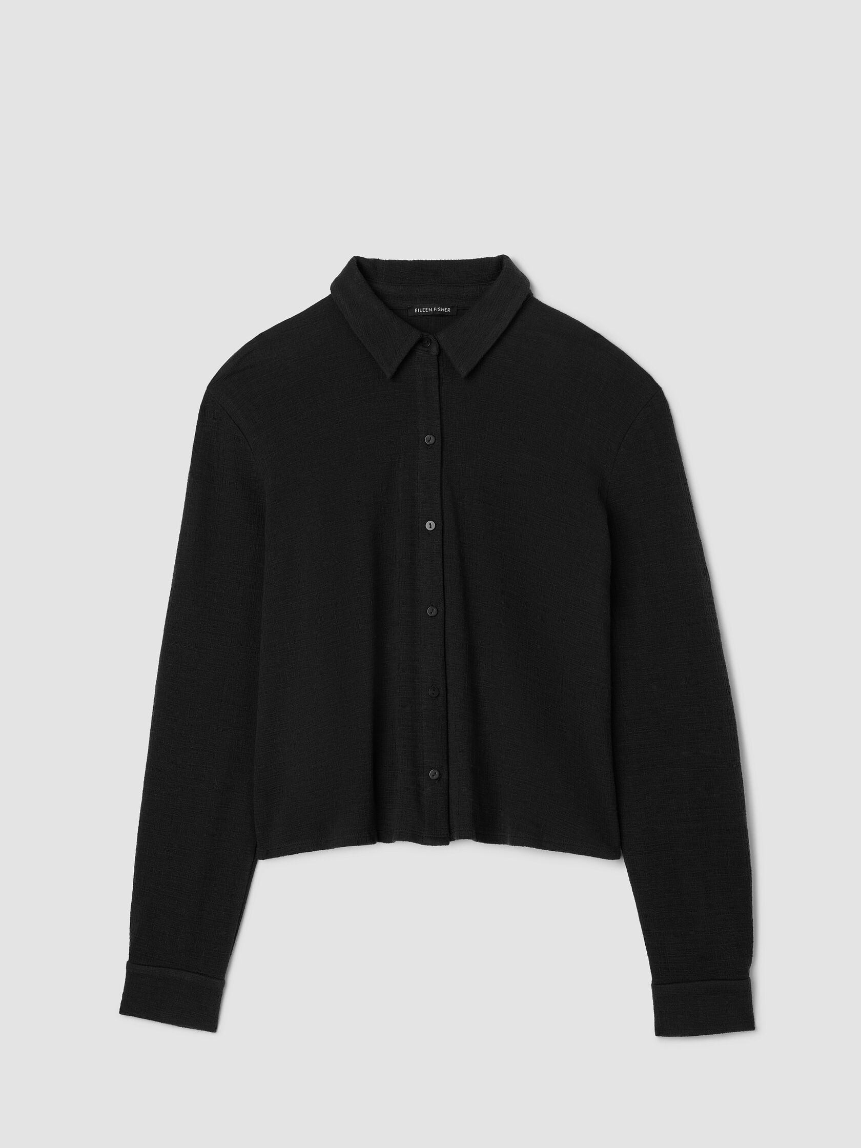 Cross Hatch Stretch Jersey Classic Collar Shirt