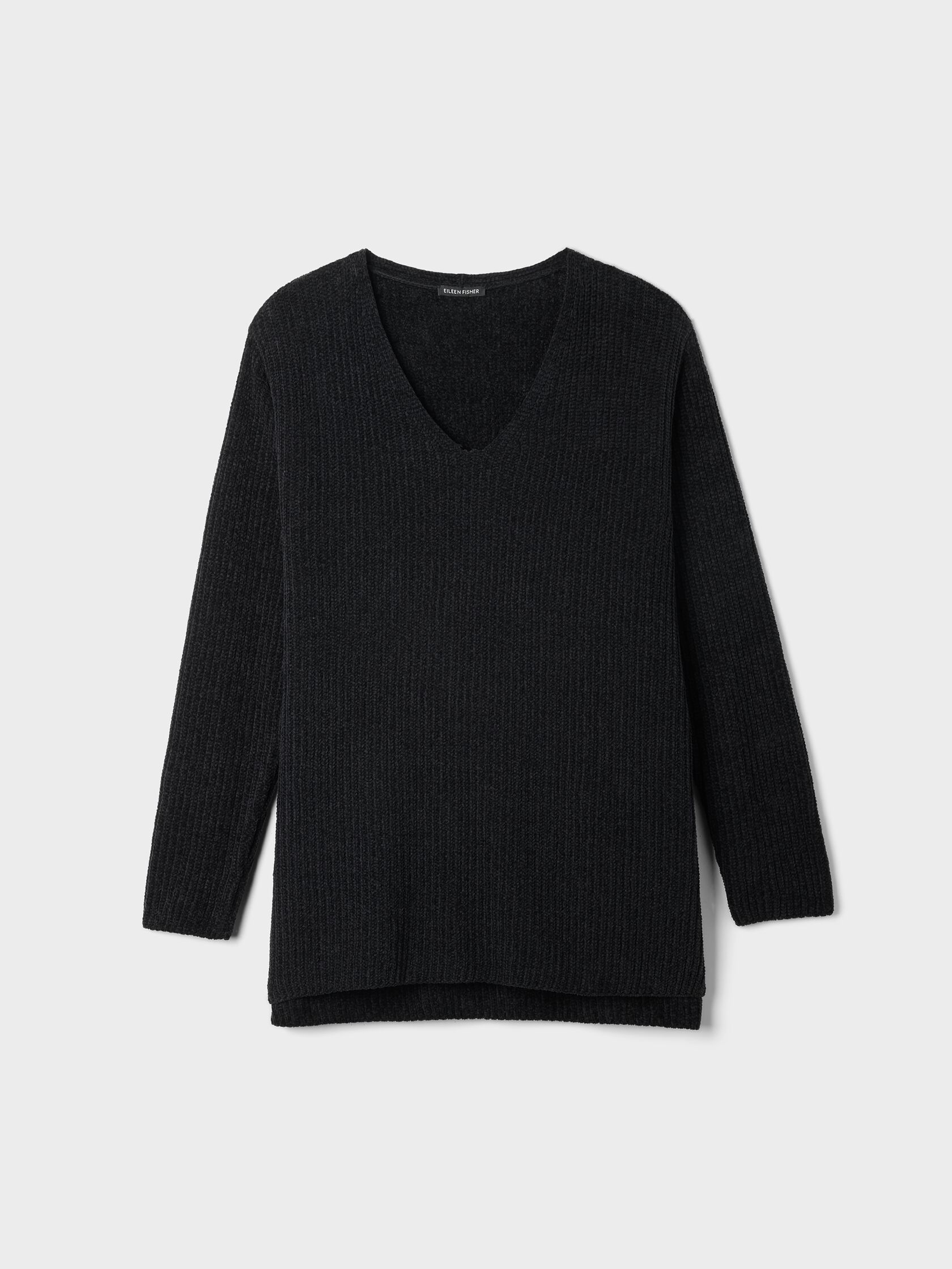 Organic Cotton Chenille V-Neck Top