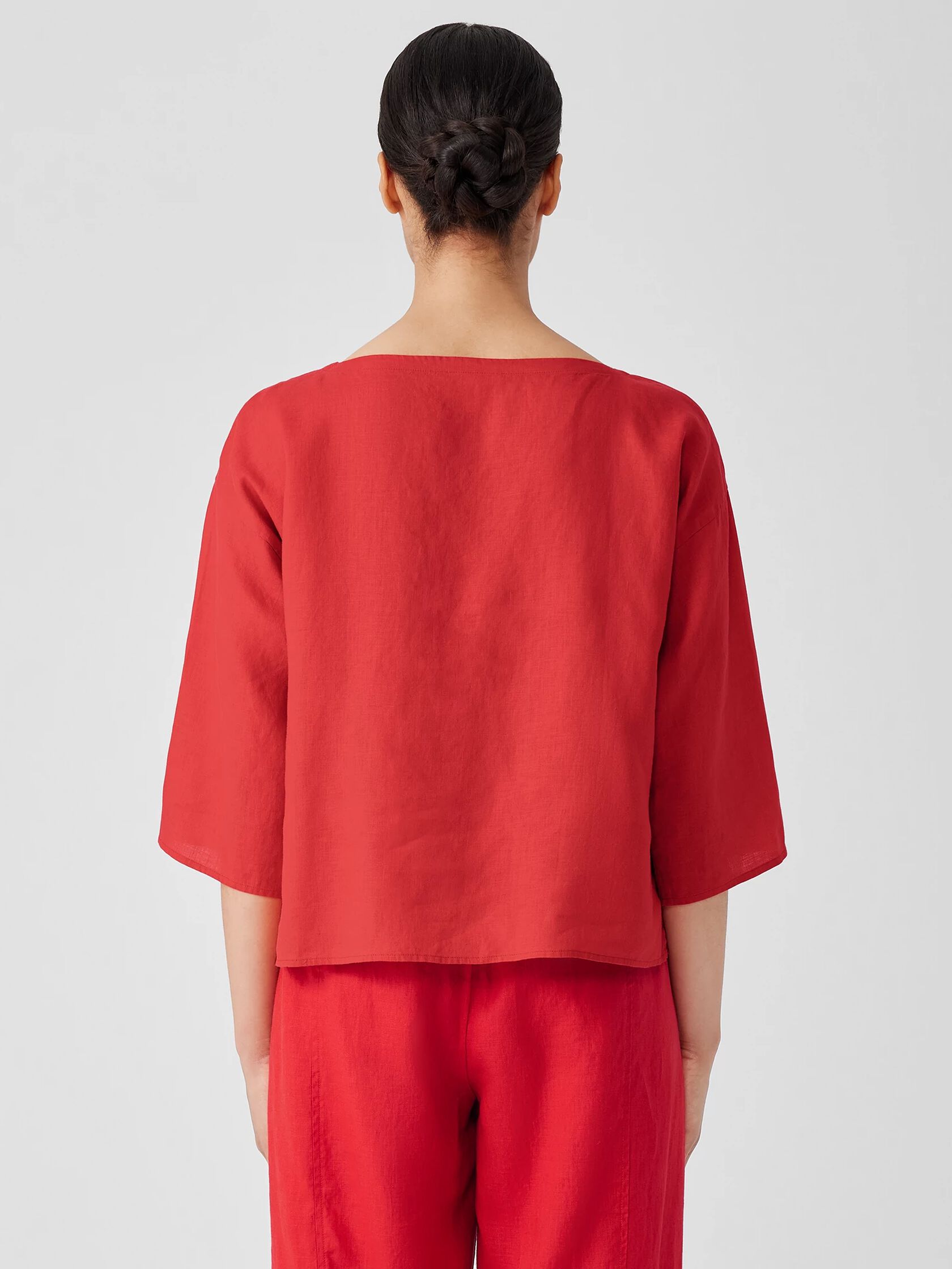 Organic Handkerchief Linen Box-Top