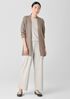 Organic Linen Cotton Long Cardigan