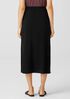 Stretch Jersey Knit Straight Skirt