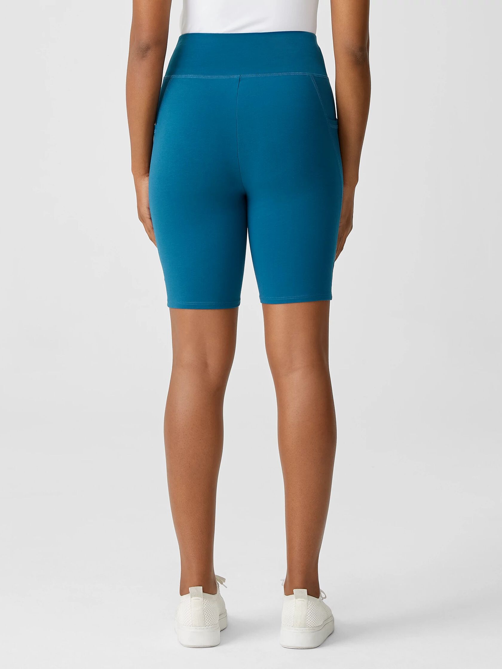 Pima Cotton Stretch Jersey Shorts