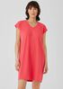 Traceable Organic Cotton Jersey V-Neck Dress