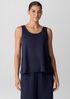 Organic Linen Jersey Scoop Neck Tank