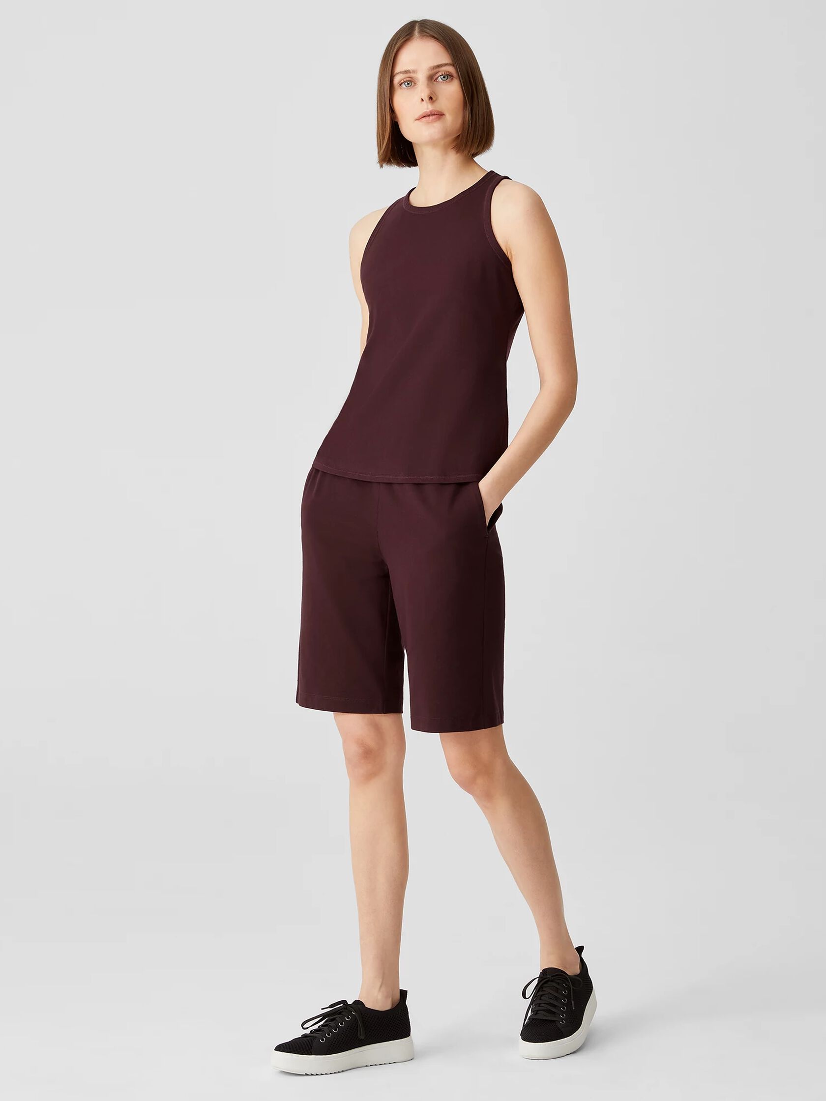 Traceable Organic Cotton Jersey Round Neck Tank