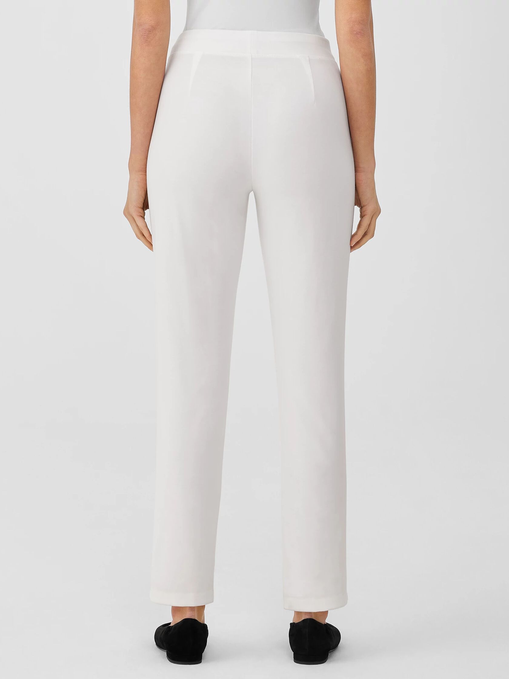 Washable Flex Ponte Slim Pant