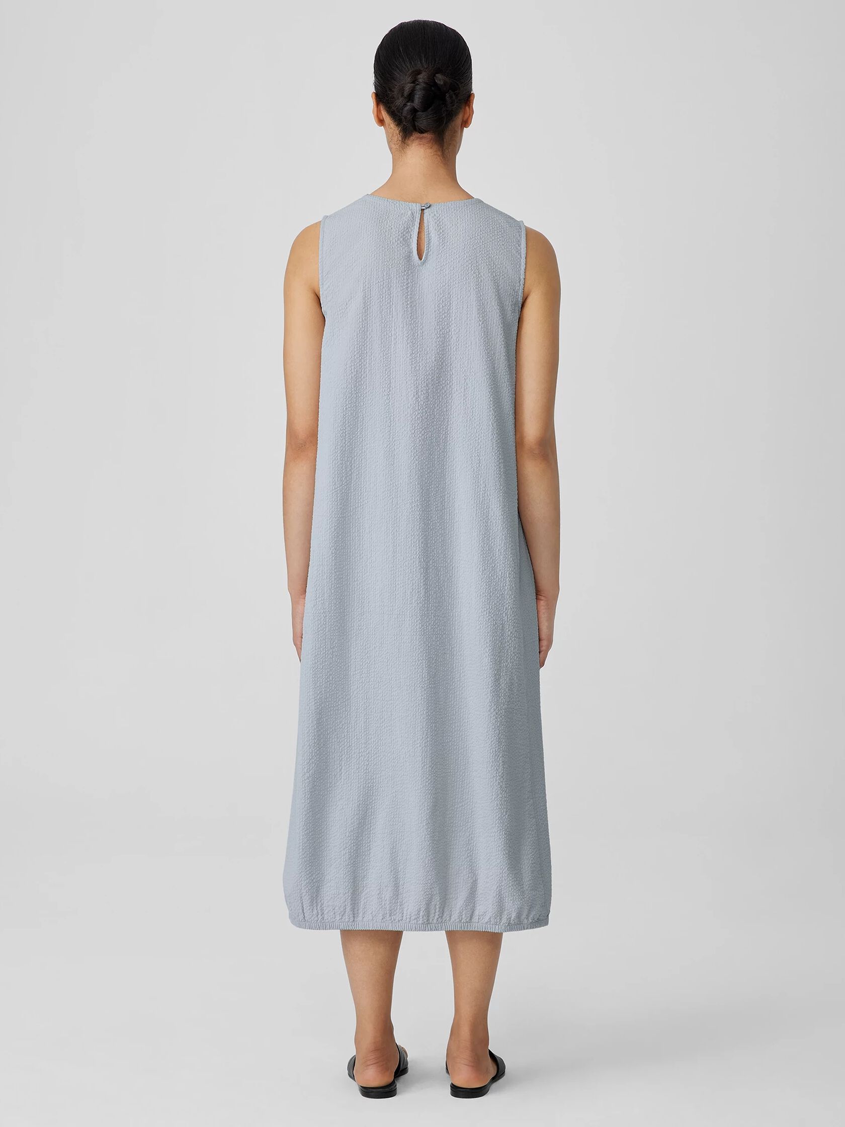 Organic Cotton Ripple Lantern Dress