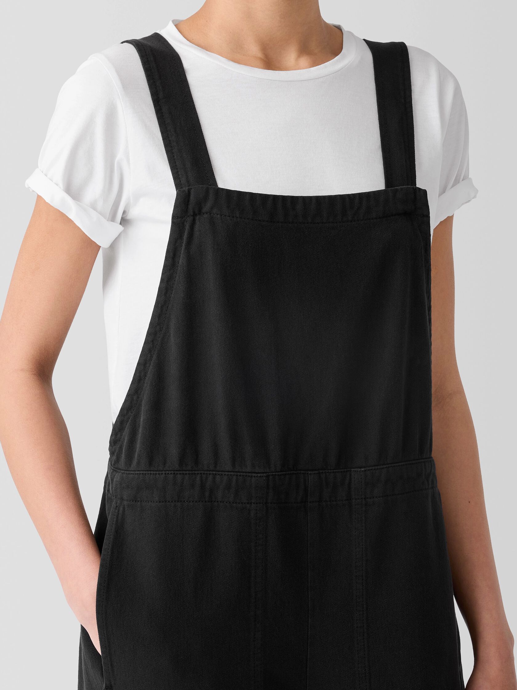Garment-Dyed Utility Organic Cotton Overalls