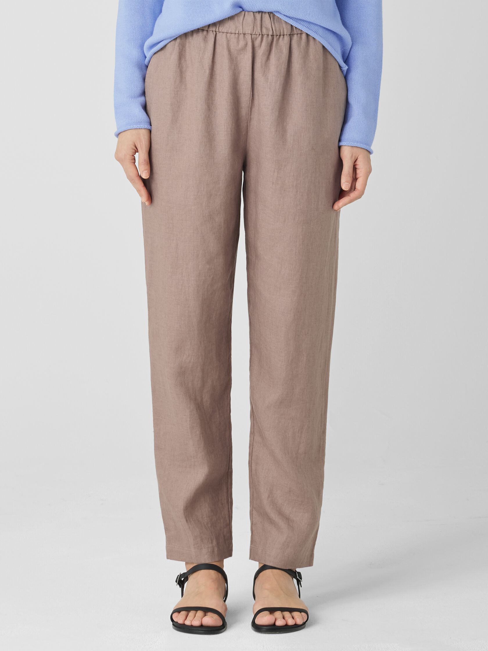 Organic Linen&nbsp;Tapered Pant