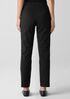 Cotton Blend Ponte Slim Pant