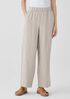 Organic Linen Wide-Leg Pant