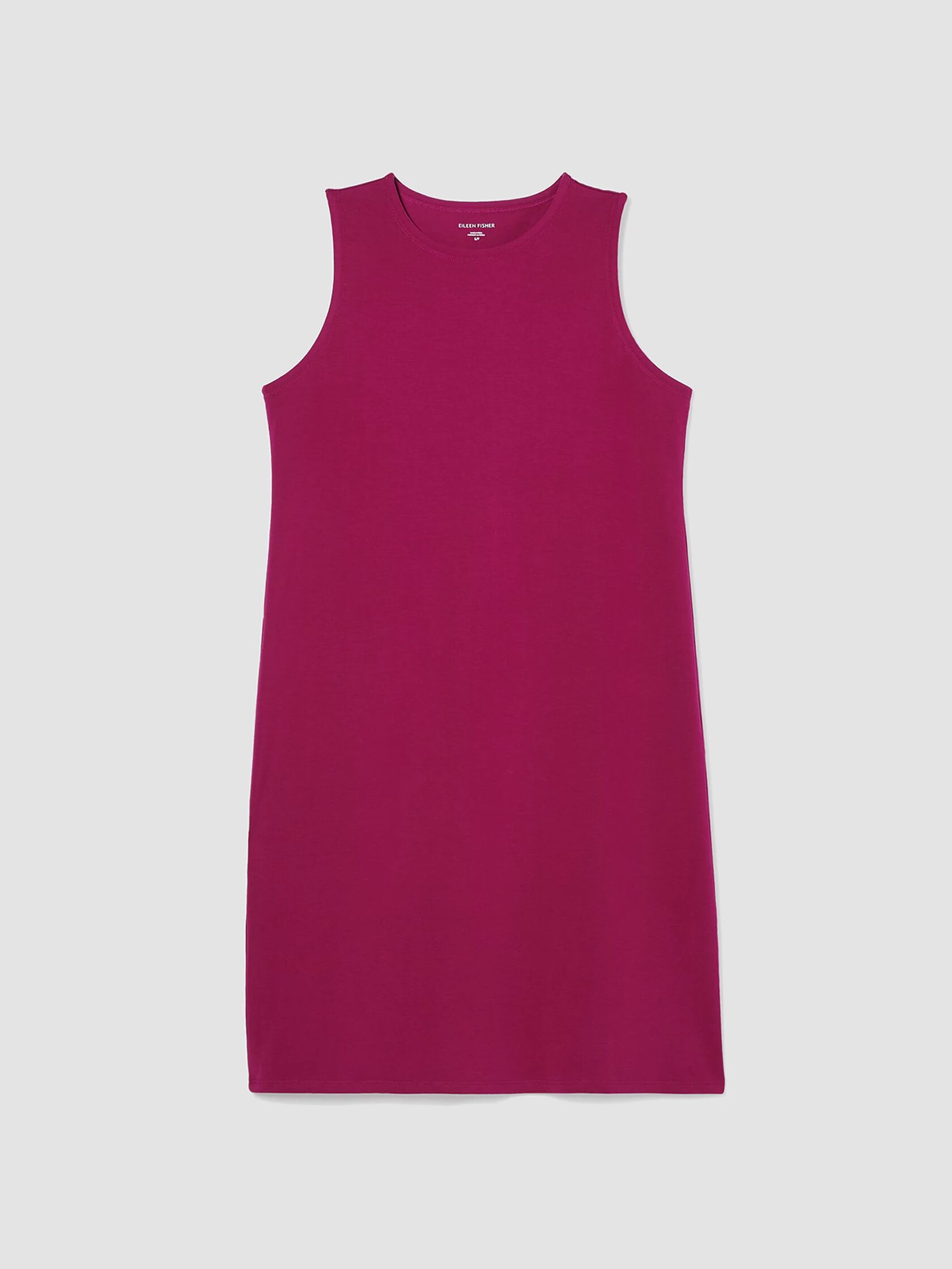 Organic Pima Cotton Stretch Jersey Tank Dress