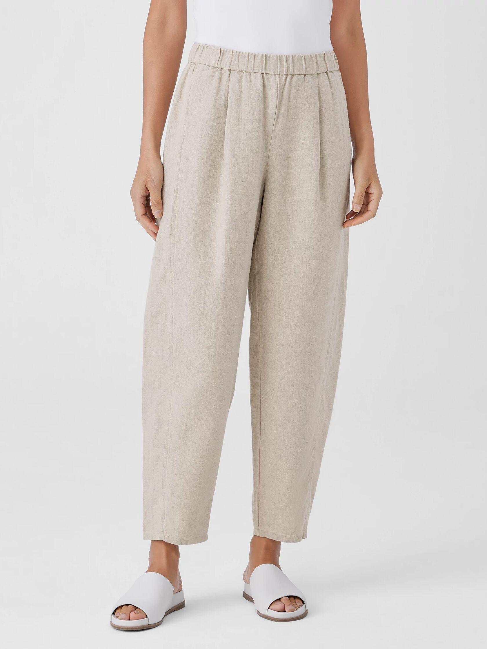 Organic Linen Lantern Pant