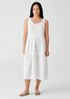 Organic Handkerchief Linen Tiered Dress