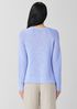Organic Linen Cotton Slub Crew Neck Top