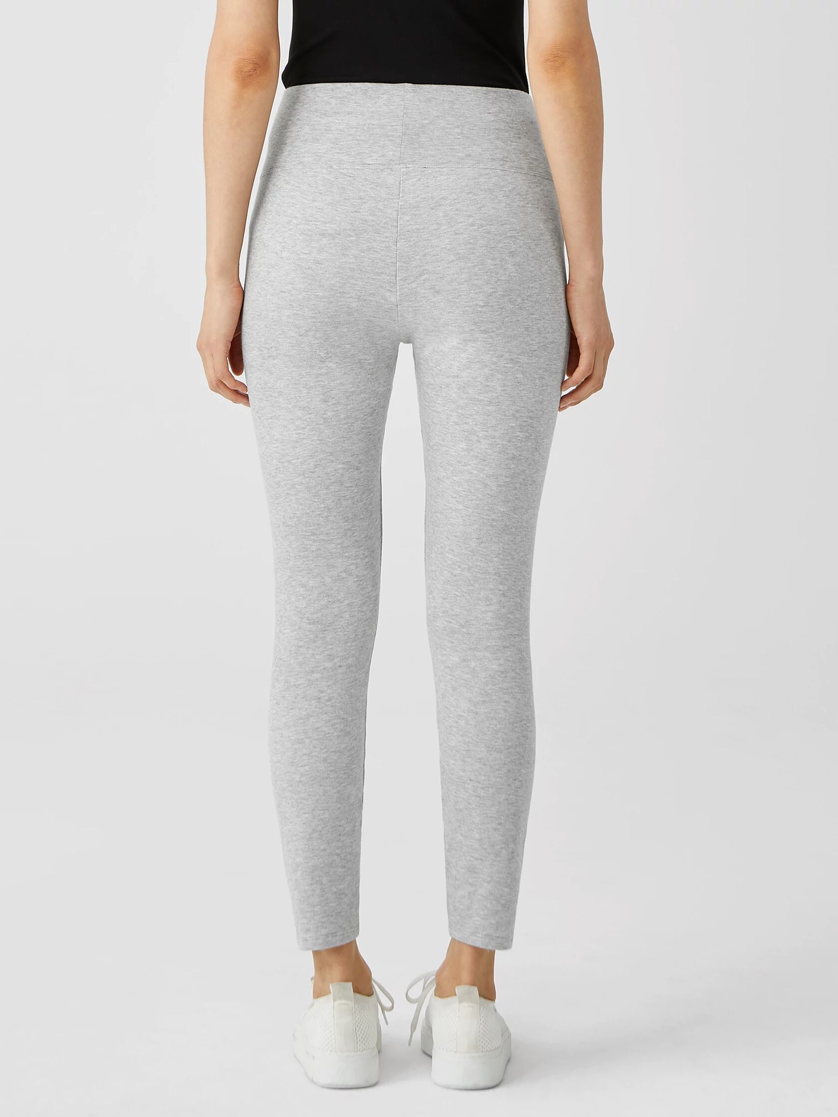 Cozy Brushed Terry High-Waisted Leggings
