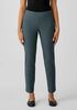 Washable Stretch Crepe Slim Pant