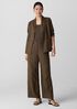 Organic Linen Wide-Leg Trouser Pant