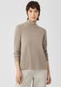 Ultrafine Merino Scrunch Neck Top in Responsible Wool