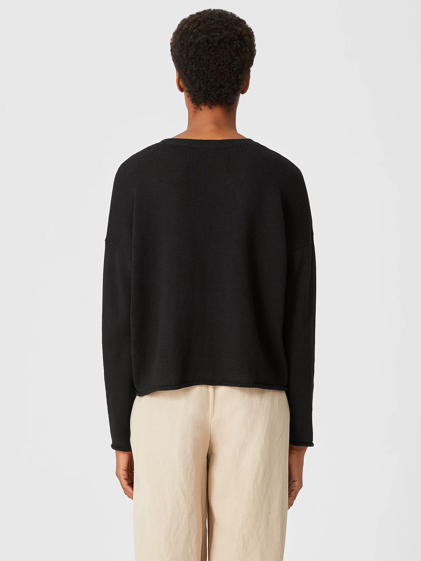 Organic Linen Cotton Box-Top