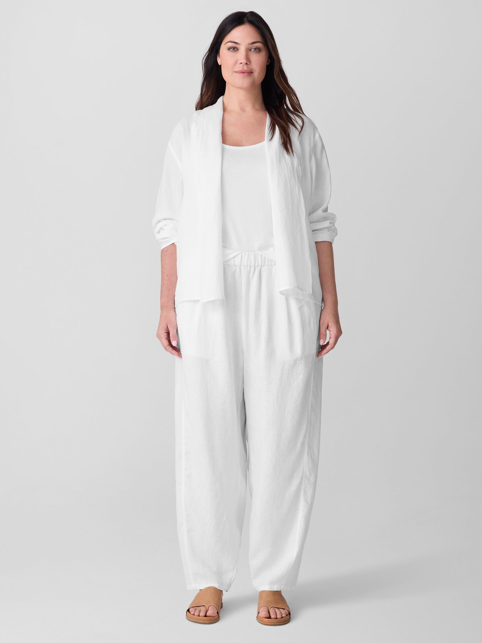 Organic Linen&nbsp;Lantern Pant