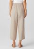 Organic Linen Wide-Leg Pant