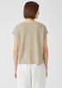 Organic Linen Jersey Square Top