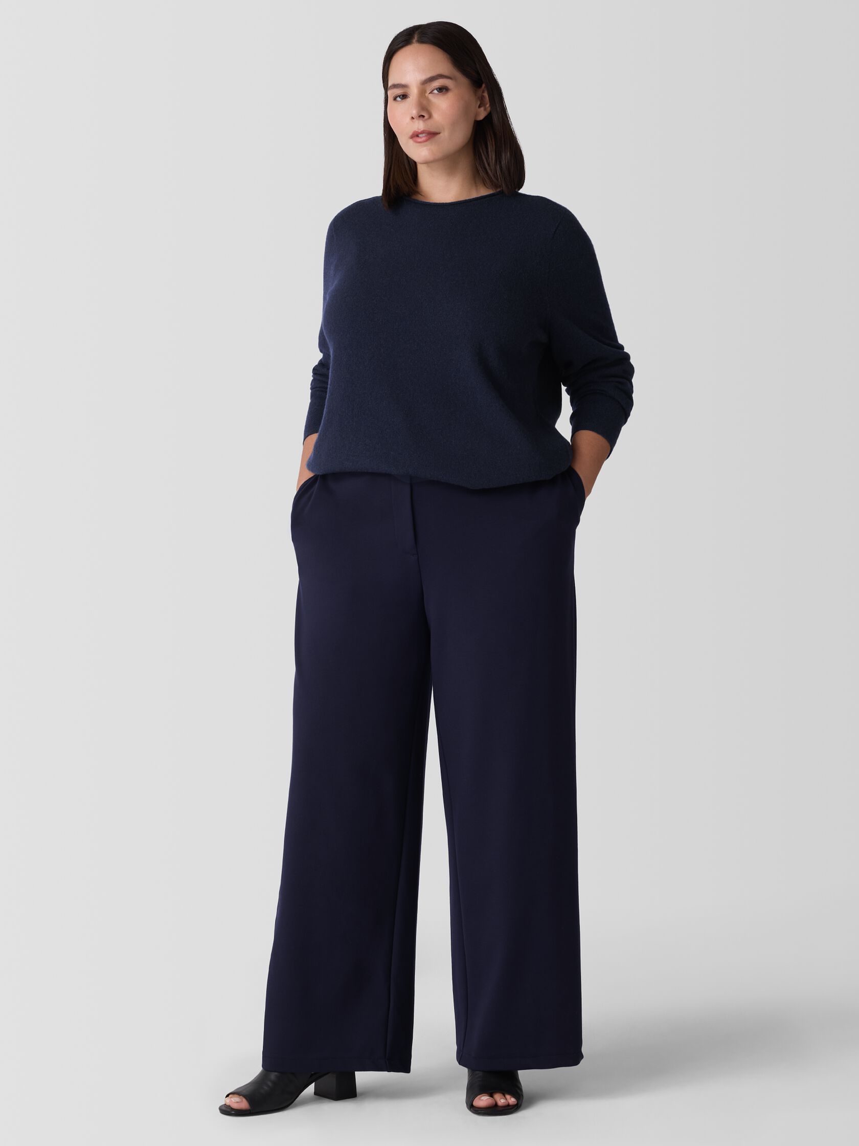 Italian Cashmere Crew Neck Top