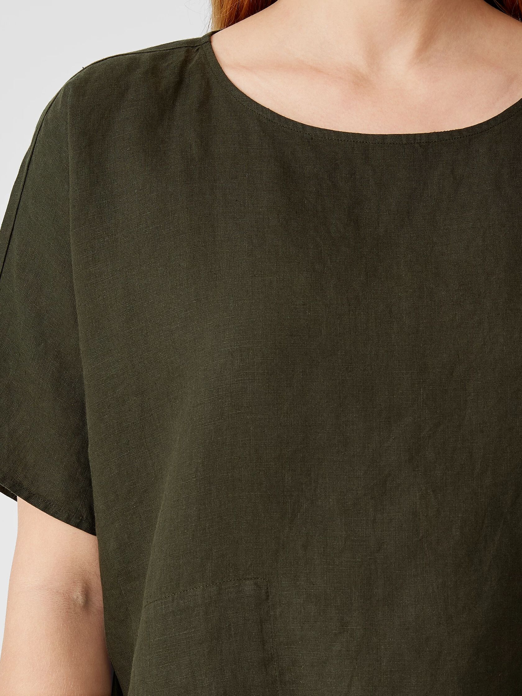 Organic Handkerchief Linen Top