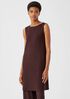 Ribbed Organic Cotton Blend Dress