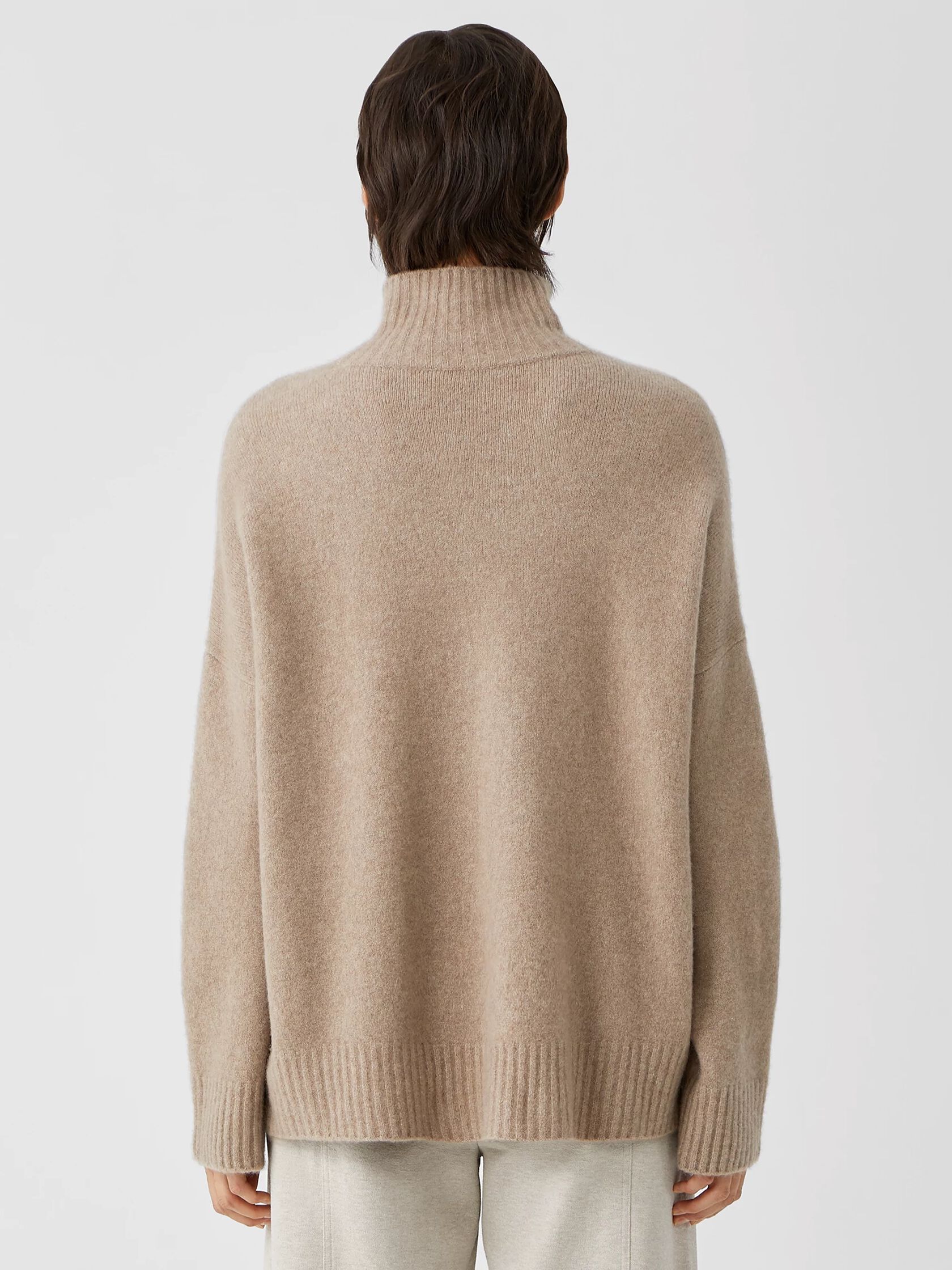 Cashmere Silk Bliss Turtleneck Box-Top