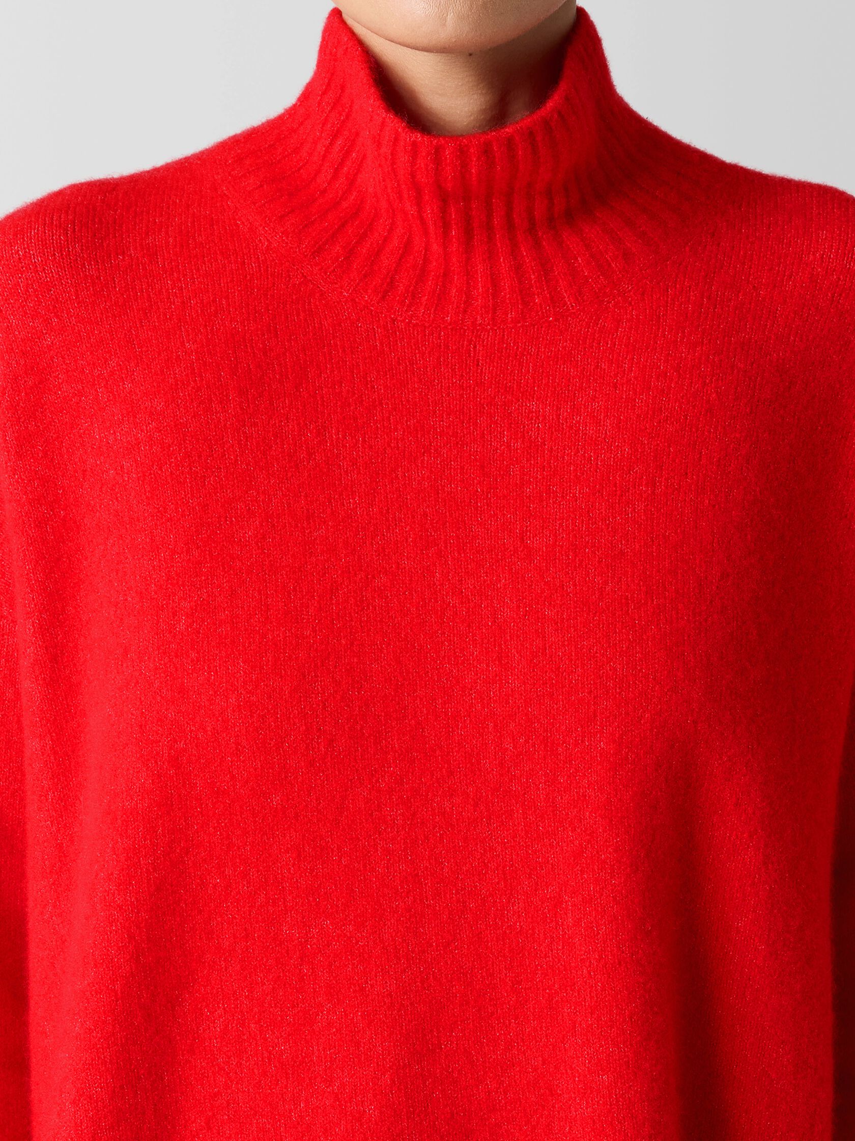 Cashmere Silk Bliss Turtleneck Box-Top