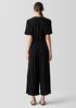 Woven Pliss&eacute; Jumpsuit