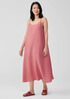Washed Organic Linen D&eacute;lav&eacute; Cami Dress