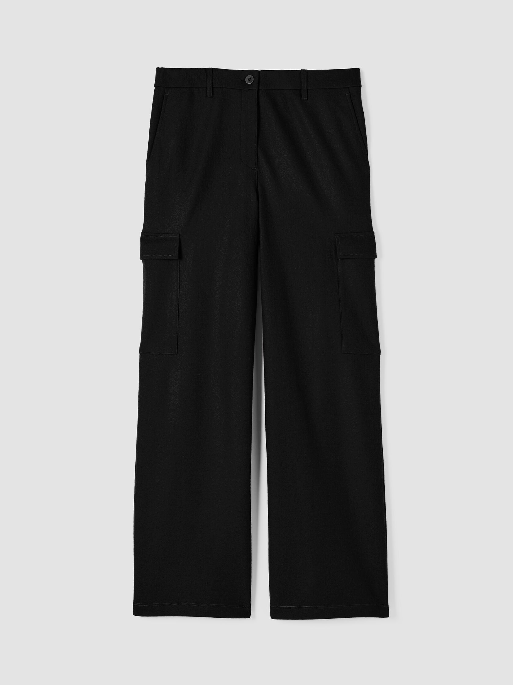 Felted Wool Jersey Cargo Pant in Regenerative Wool