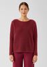 Cashmere Silk Bliss Boatneck Top