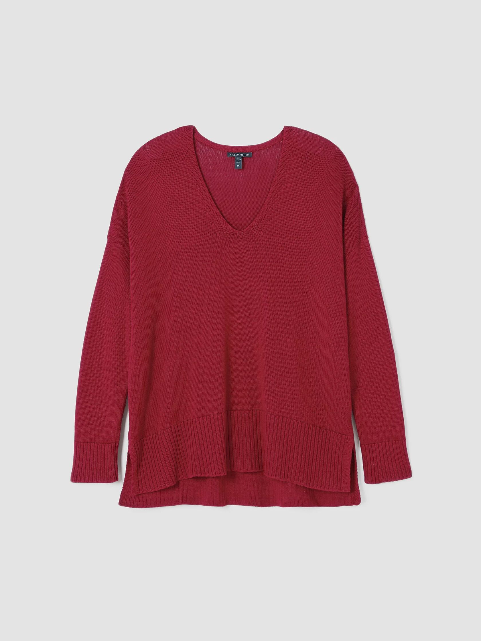 Peruvian Cotton Blend V-Neck Top