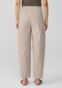 Cotton Hemp Stretch Lantern Pant