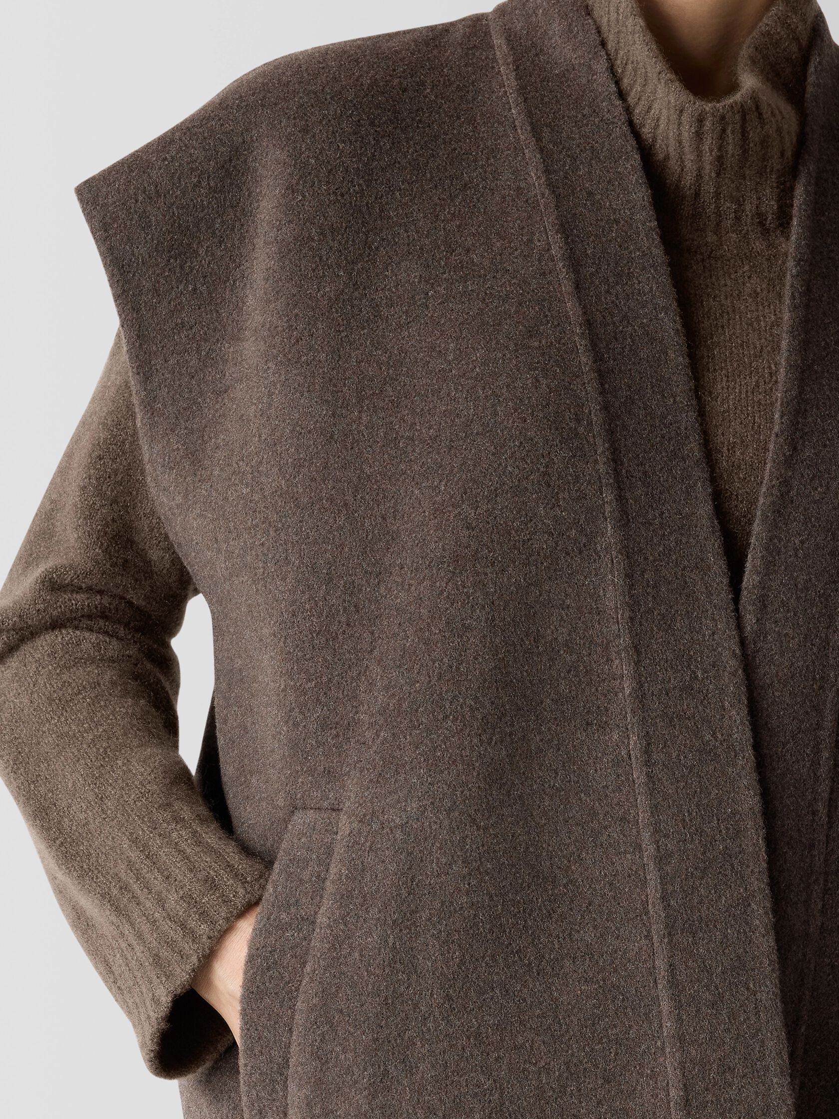 Doubleface Wool Cloud Vest