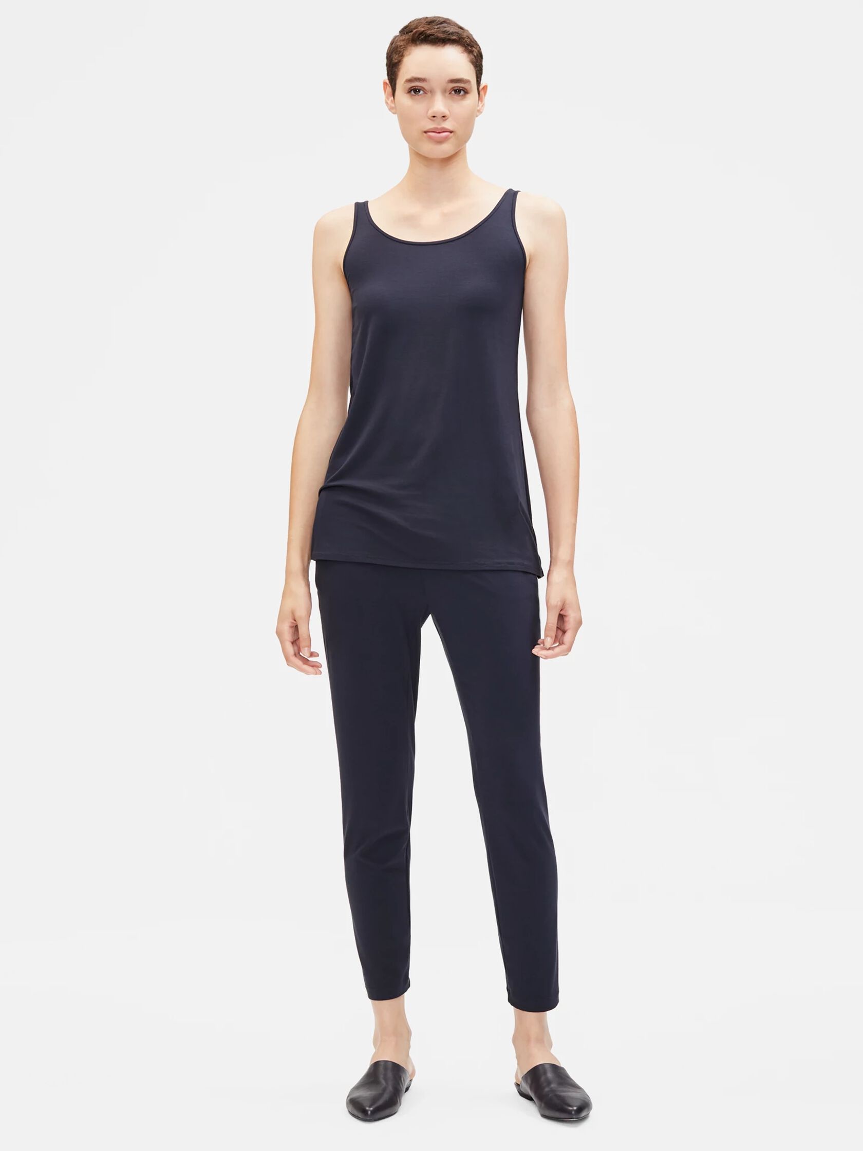 System Lightweight Viscose Jersey Tunic