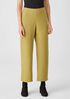 Boiled Wool Jersey Straight Pant