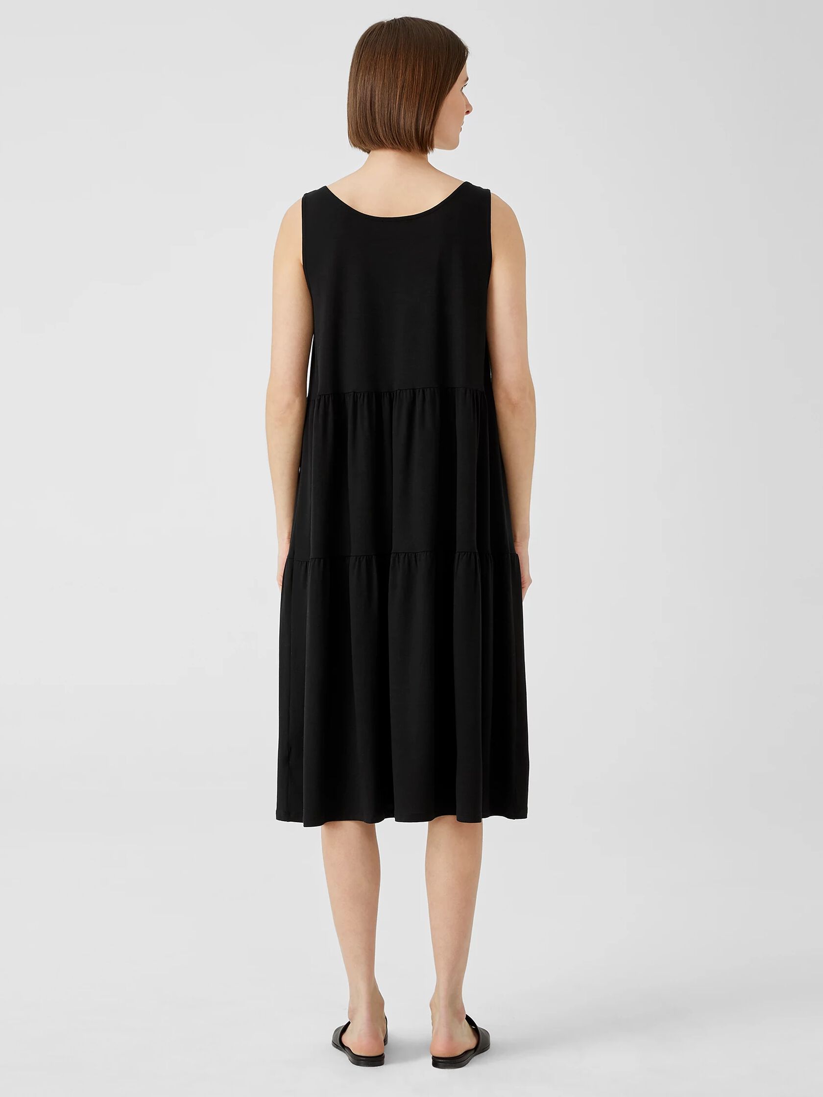 Fine Jersey Tiered Dress