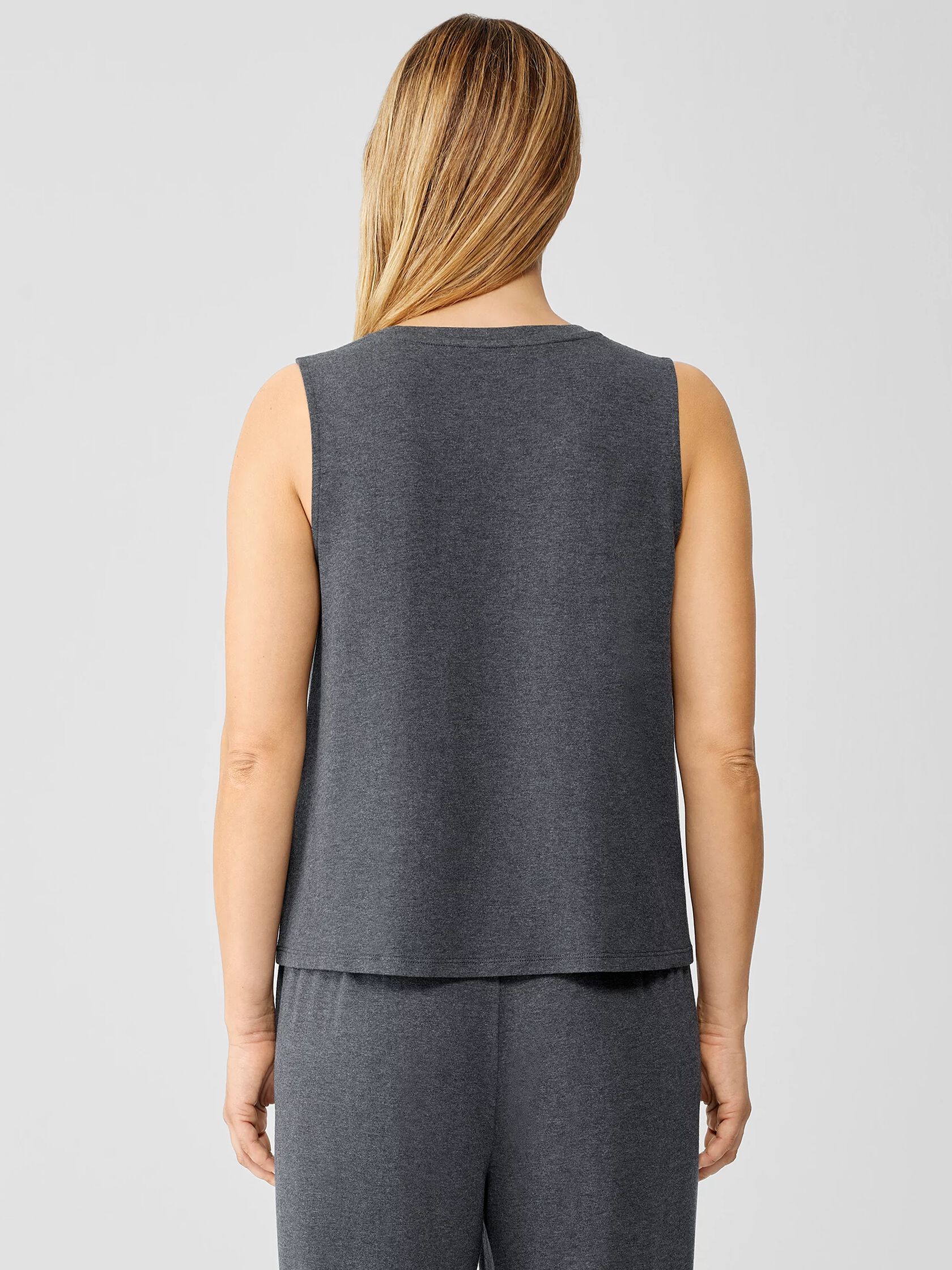 Fine Jersey V-Neck Tank