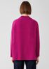 Recycled Cashmere Wool Mock Neck Box-Top