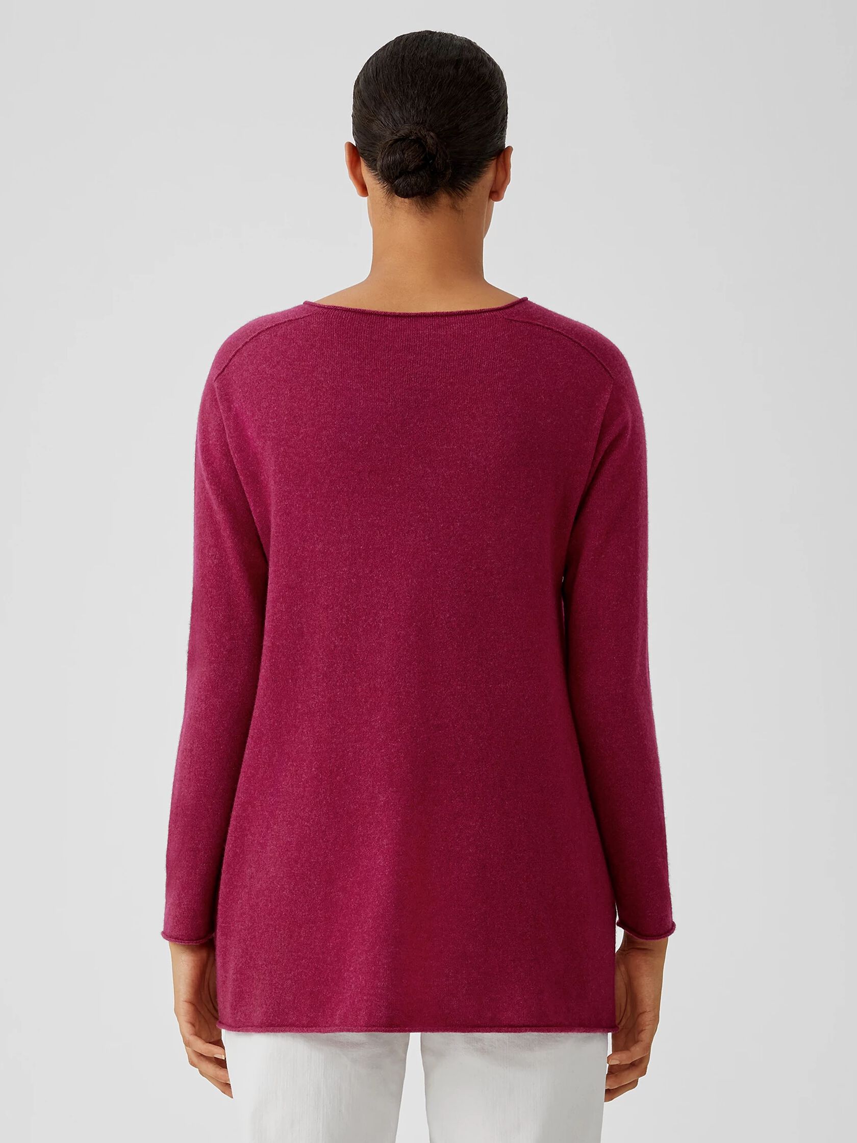Italian Cashmere Crew Neck Top