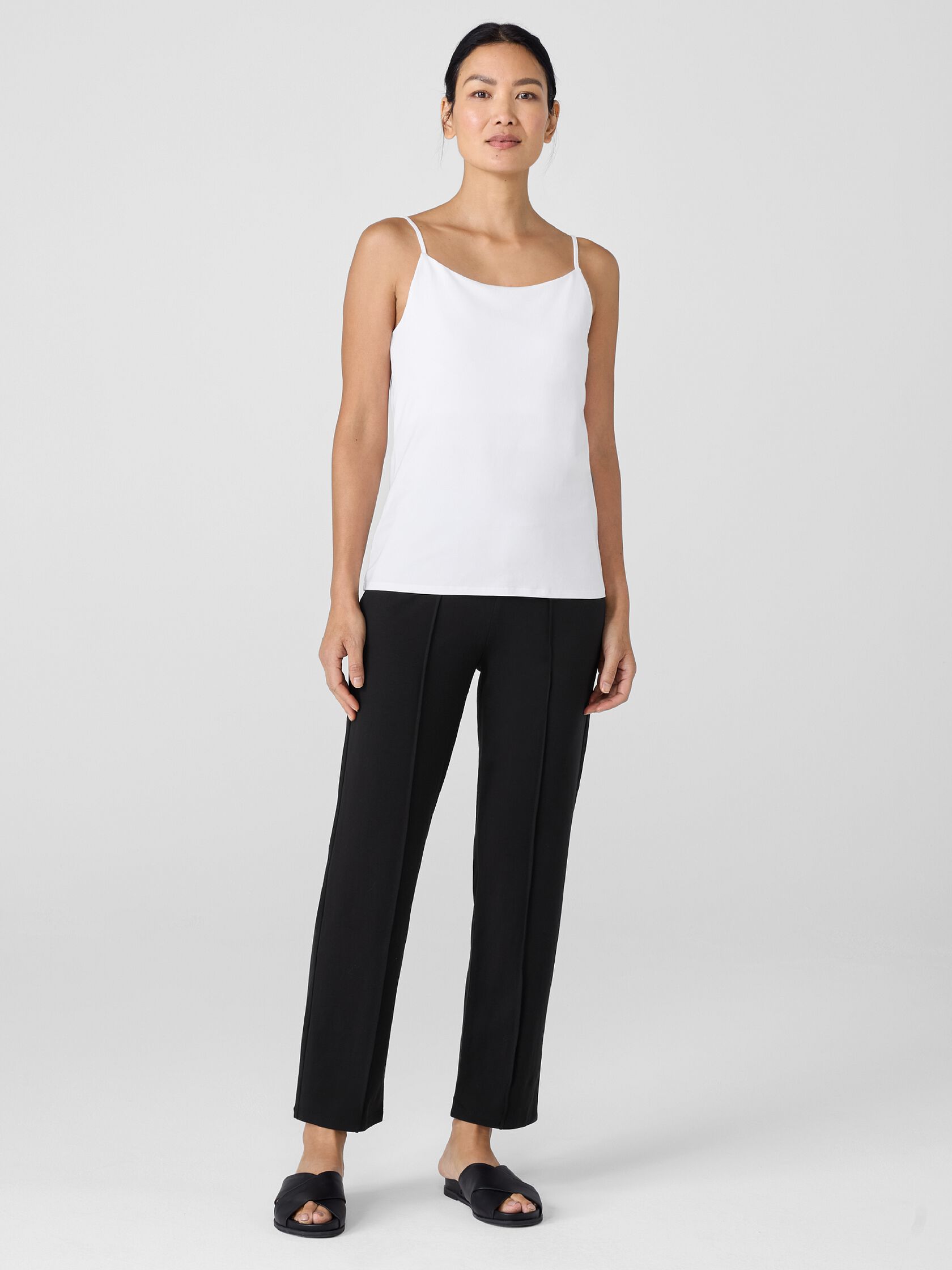 Pima Cotton Stretch Jersey Cami