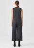 Organic Cotton Melange Crepe Jumpsuit