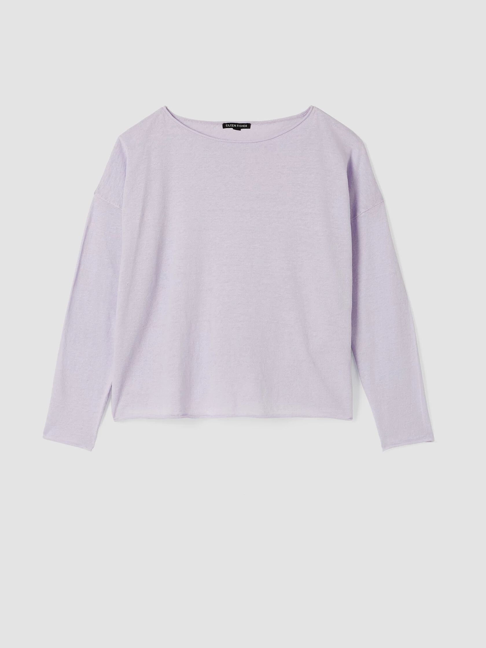 Organic Linen Cotton Jersey Box-Top