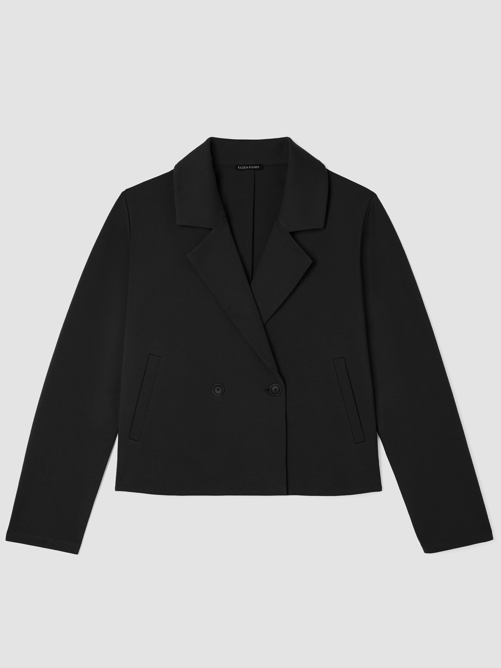 Washable Flex Ponte Short Blazer